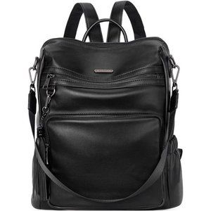 Backpack Purse for Women Leather Designer Travel Large Ladies Shoulder Bag